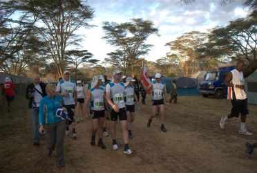 Charity Team na Lewa Safaricom Marathon 2010