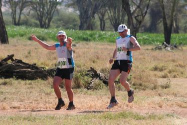 Jajcarze na trasie Lewa Marathon 2010