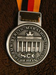 Medal Berlin Marathon 2012
