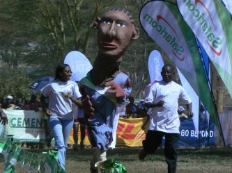 Otwarcie Lewa Safaricom Marathon 2009