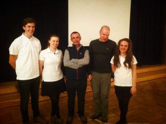 Po spotkaniu z licealistami-Wwa 2015