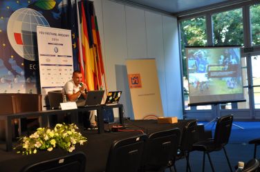 Prezentacja na Festiwalu Biegowym w Krynicy w 2014 r