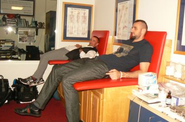 Z Marcinem Gortatem w Washington Wizzard - Misja Semper Fi 2014