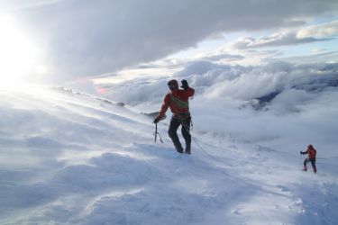 Atak szczytowy-Elbrus Expedition 2009 r
