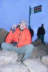 Na szczycie Mt_Kenya-2010 r.