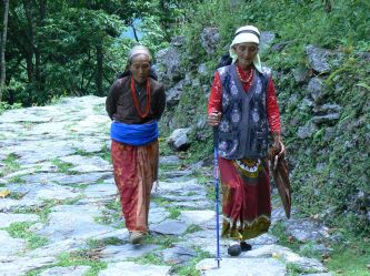 Nepalskie kobiety- Himalaje 2006 r