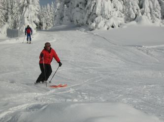 Śmiganie na Hali Lipowskiej