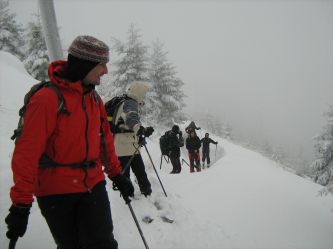 Z ekipą turową na Pilsko