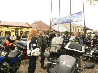 Moto ekipa w Starym Sączu