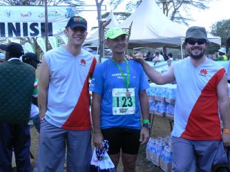 Z charity sprawcami na mecie Lewa Safaricom Marathon 2009