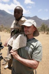 Z wizytą w masajskiej wiosce- Kenia 2008 r