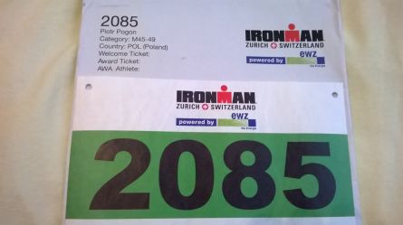 Ironman Zurych 2014 numer