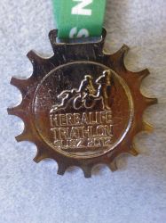 Mój pierwszy Herbalife Susz Triathlon medal