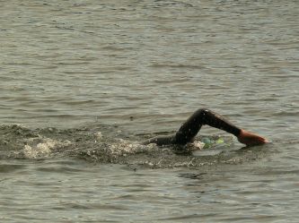 Wieczorne moczenie - triathlonowe na szczęście