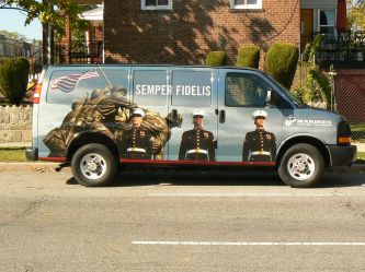 Furgonetka Marines Corps