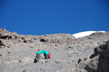 I padł chłop na szlaku Kilimanjaro