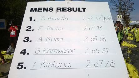 Maratońskie rekordy świata po BMW Berlin Marathon 2014