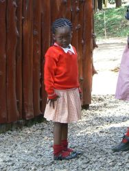 Mocne spojrzenie kenijskiej uczennicy