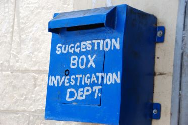 Skrzynka na donosy- Kenia 2011 r.