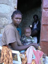 Święta rodzina-codzienna z Afryki